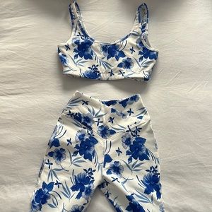 Love shack fancy activewear set